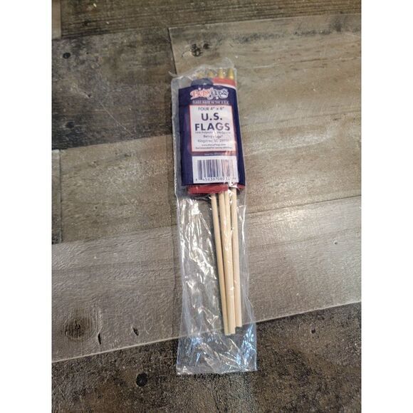 Mini Betsy Flags American Flag USA set decor July 4th - Picture 1 of 3